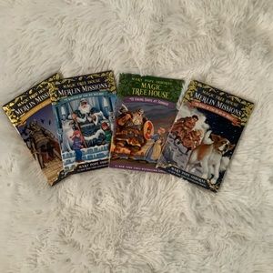 x4 book magic tree house bundle!